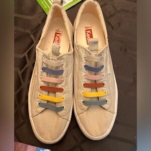 Keds Slip On Canvas Shoes!